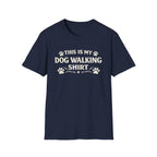 This Is My Dog Walking Shirt Paw Print Tee — Dog Walking T-Shirt