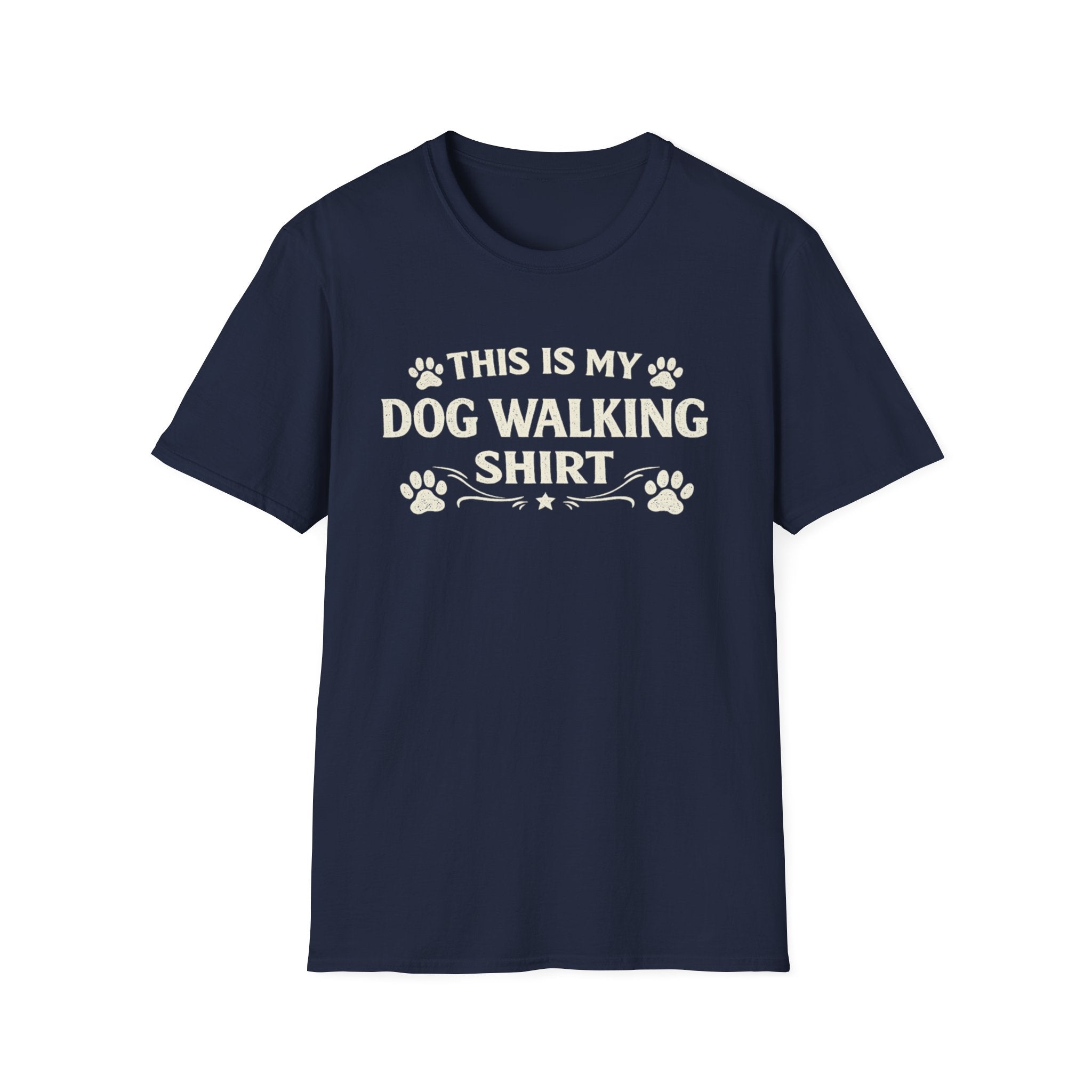 This Is My Dog Walking Shirt Paw Print Tee — Dog Walking T-Shirt