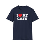 I  My Cats T-Shirt — Cute Retro Cat Lover Tee