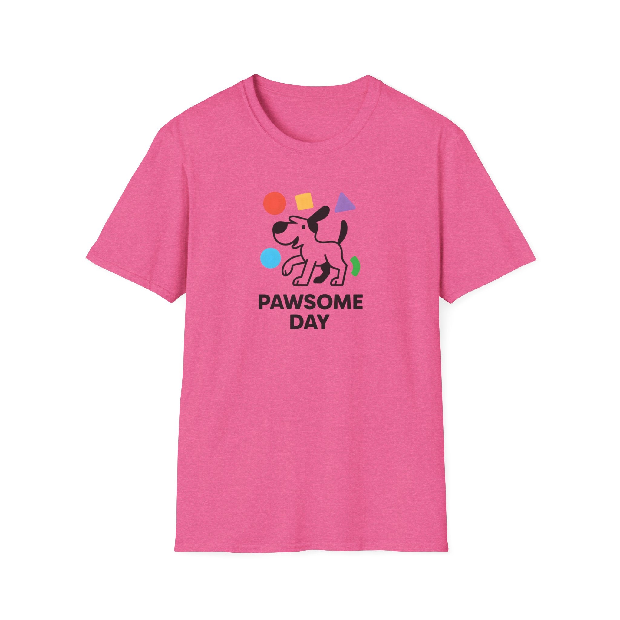 Pawsome days with colorful shapes T-Shirt