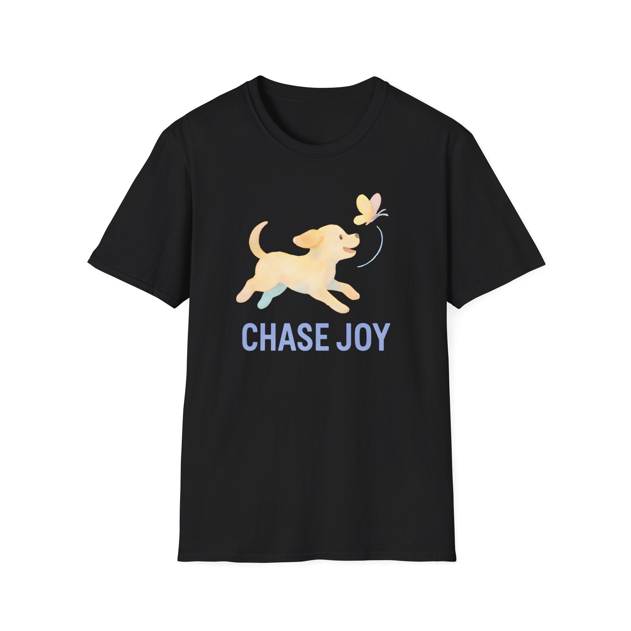 Dog Chasing Butterfly T-Shirt
