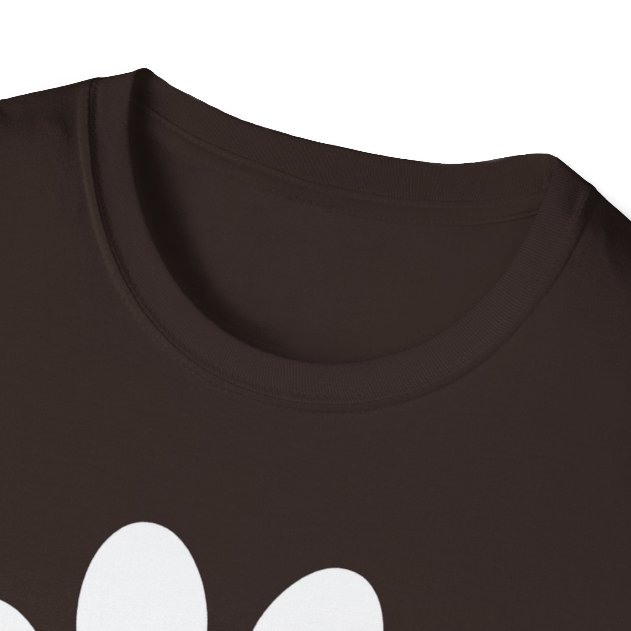 Think Pawsitive Paw Print T-Shirt — Positive Pet Lover Tee