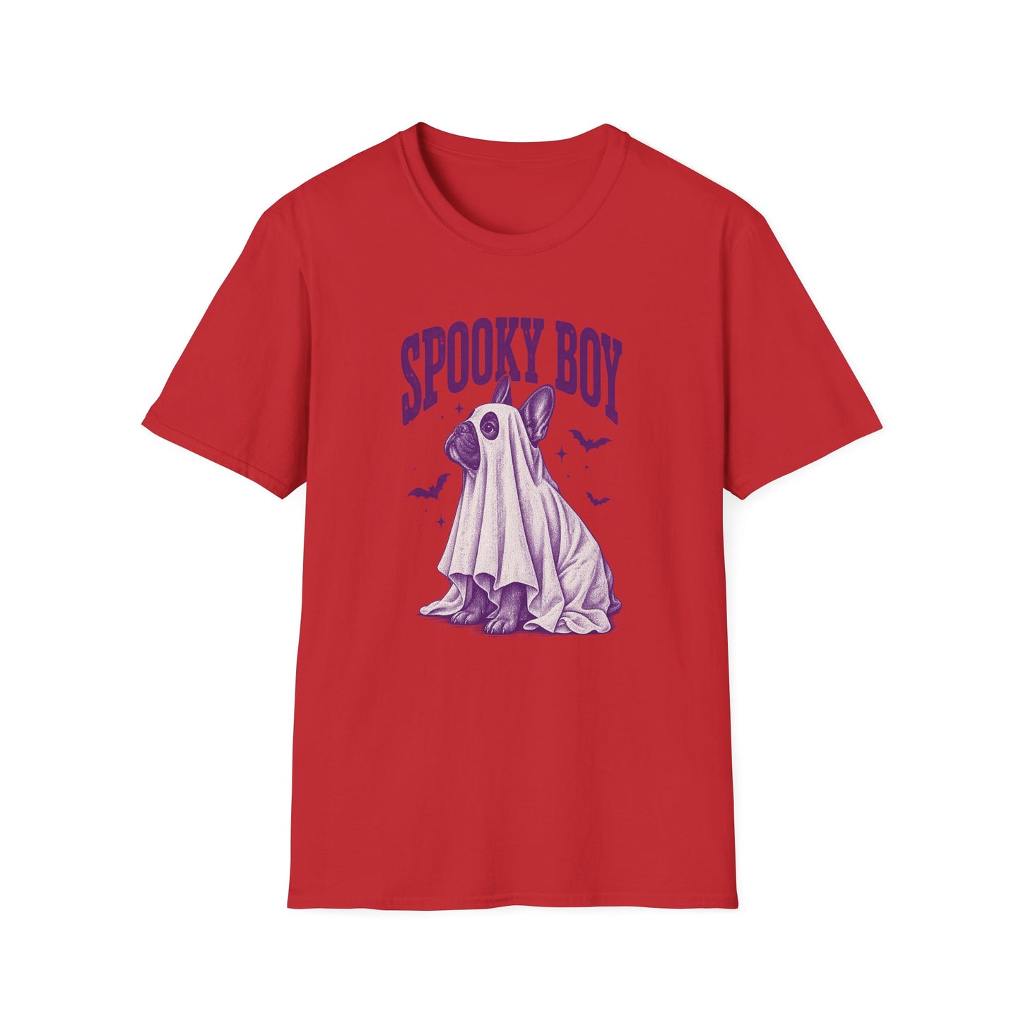 Spooky Boy T‑Shirt — Cute Ghost French Bulldog Halloween Tee