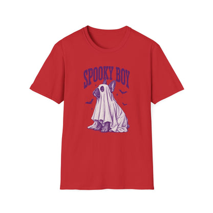 Spooky Boy T‑Shirt — Cute Ghost French Bulldog Halloween Tee