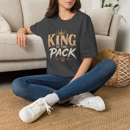 King of the Pack T‑Shirt — Crowned Leader Graphic Tee