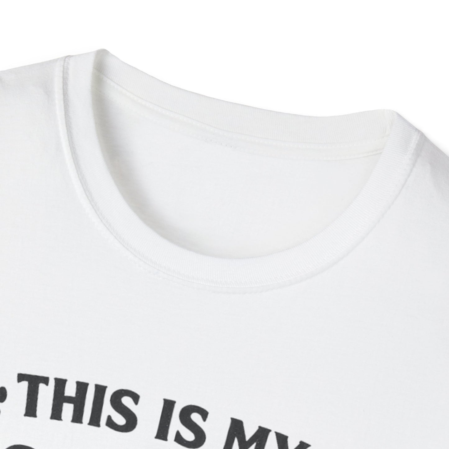 Dog Walking T-Shirt — "This Is My Dog Walking Shirt" Paw Print Tee