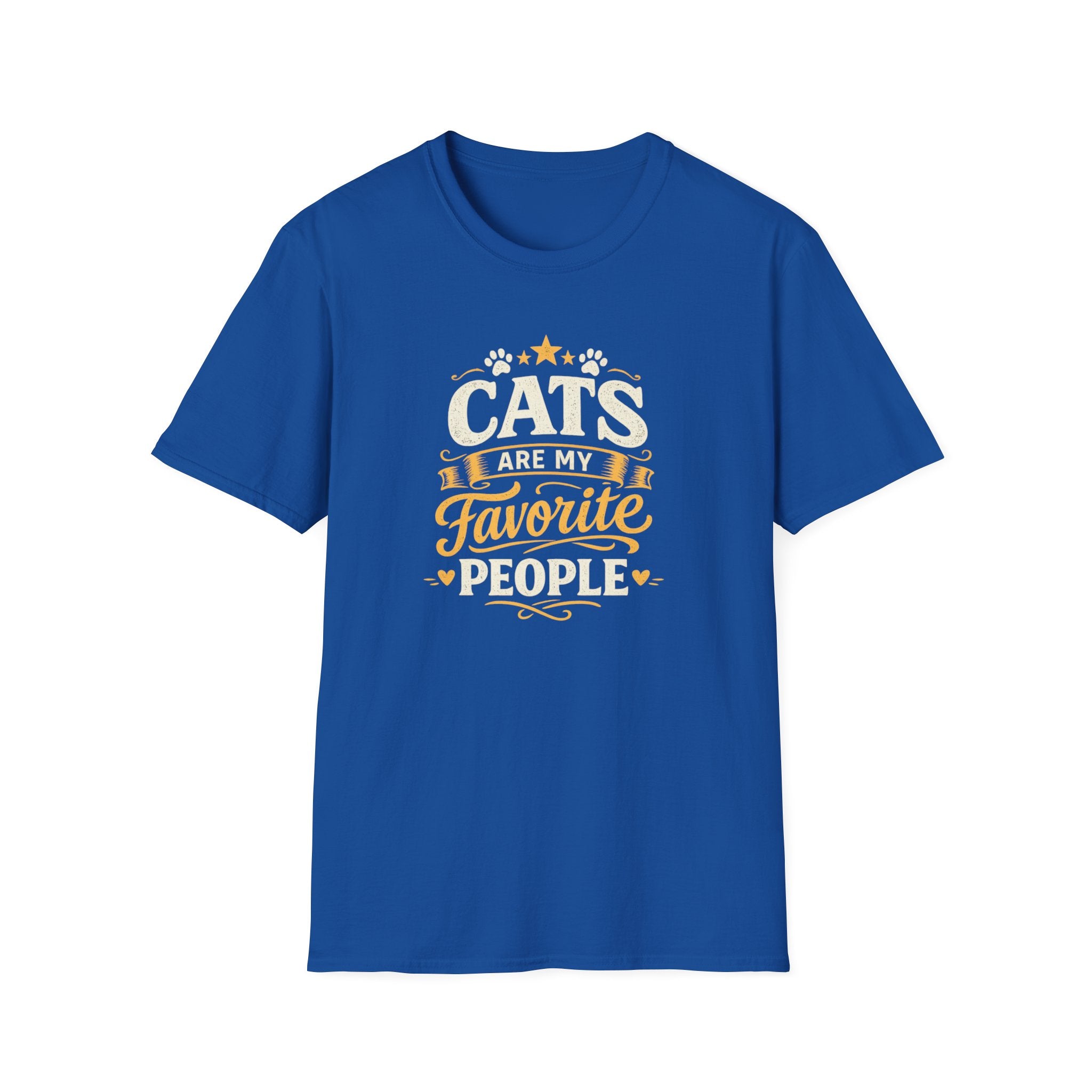 Cats Favorite People T-Shirt — Cute Cat Lover Graphic Tee
