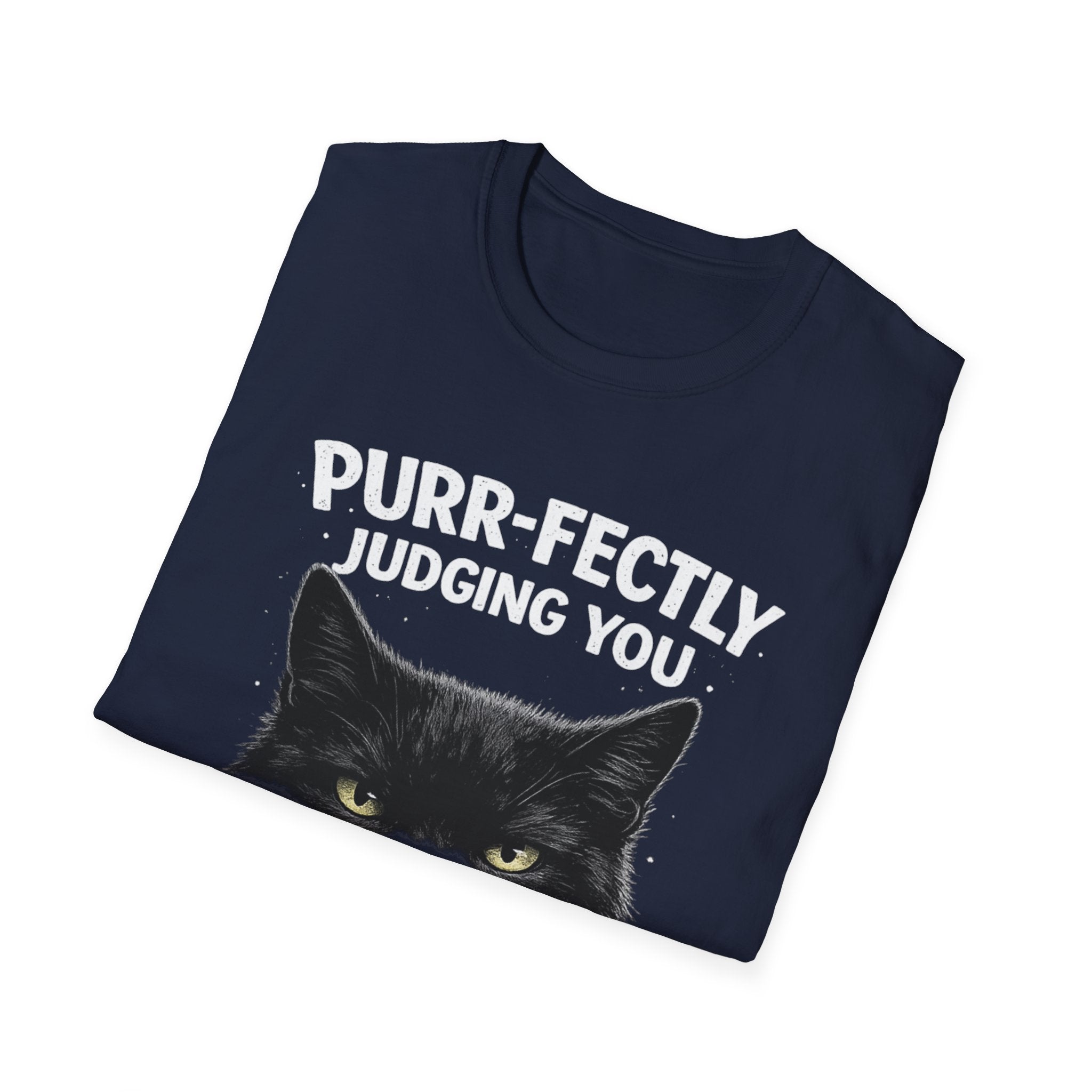 Purr-fectly Judging You Cat T-Shirt