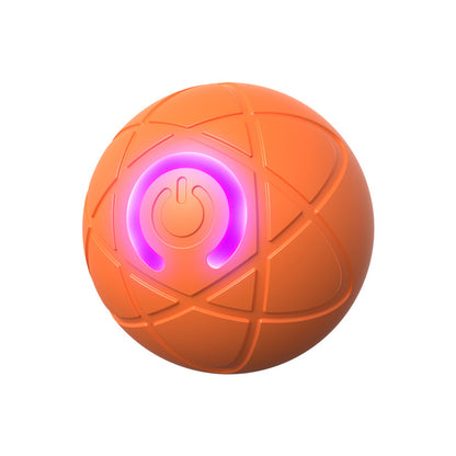 Pet electric gravity jumping ball