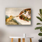 Golden Retriever Creation of Dogs — Matte Horizontal Poster