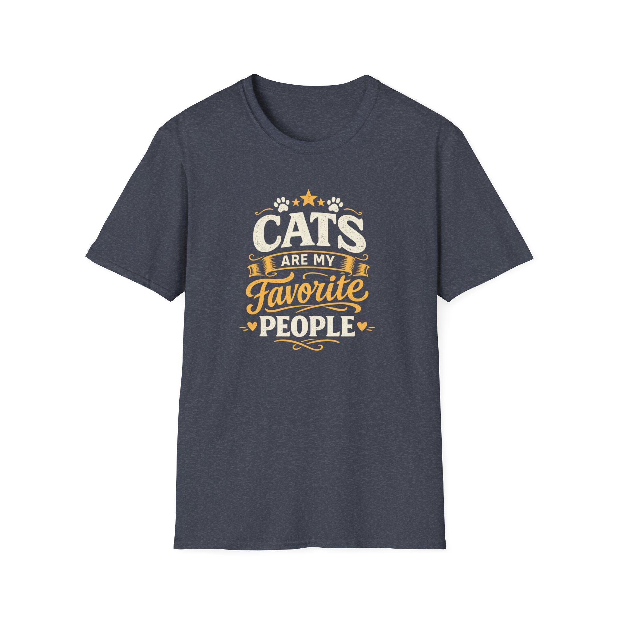 Cats Favorite People T-Shirt — Cute Cat Lover Graphic Tee