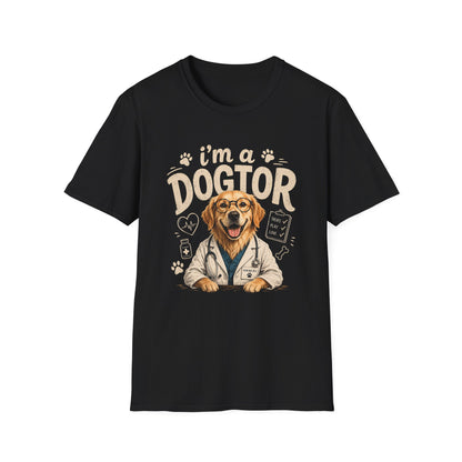 I’m a Dogtor T‑Shirt — Cute Veterinarian Dog Graphic Tee for Dog Lovers