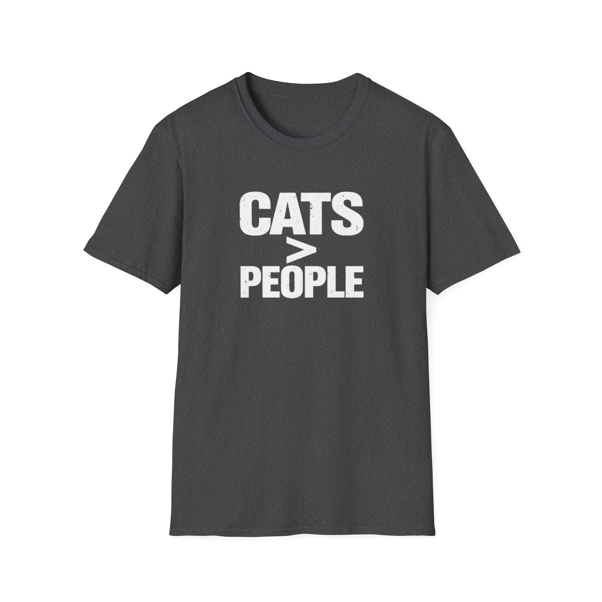 Cats > People T-Shirt — Funny Cat Lover Tee