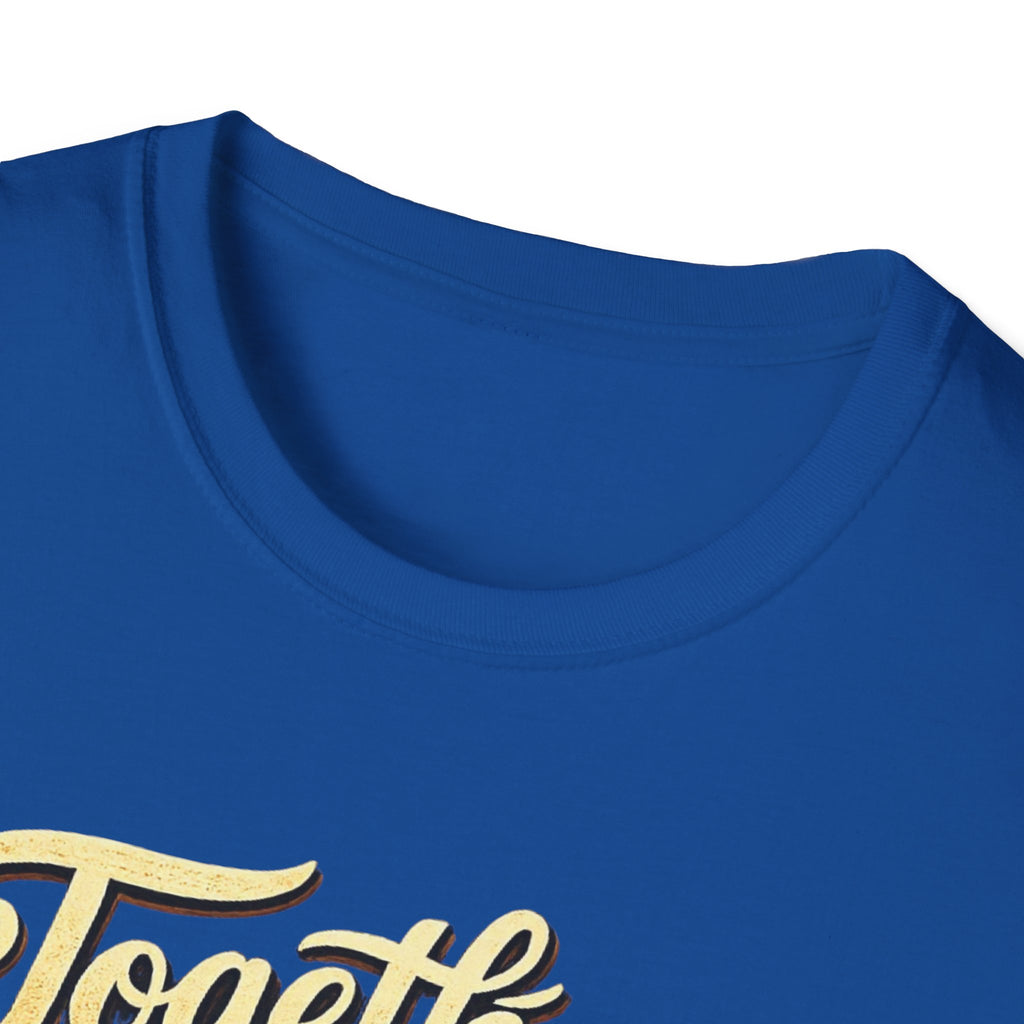 T-Shirt — "Together Furever" Dog and cat Sunset Graphic Tee