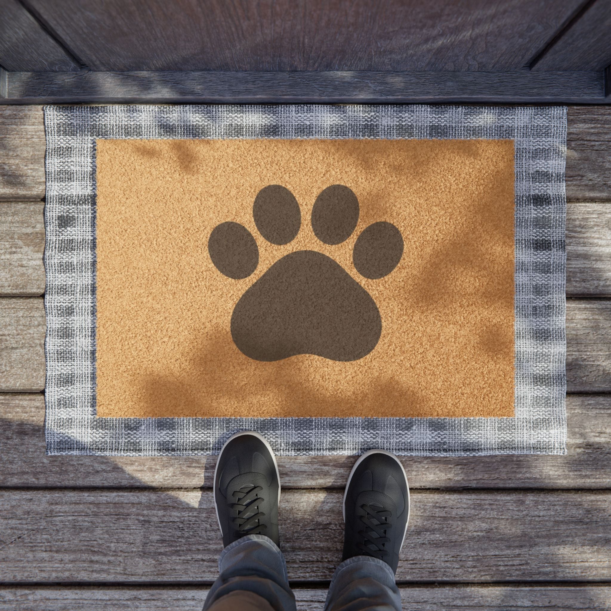 Pet Paw Doormat — Welcome Mat for Dog & Cat Lovers