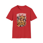 Rescue Squad T-Shirt - Cute Rescue Dogs Graphic Tee for Animal Lovers