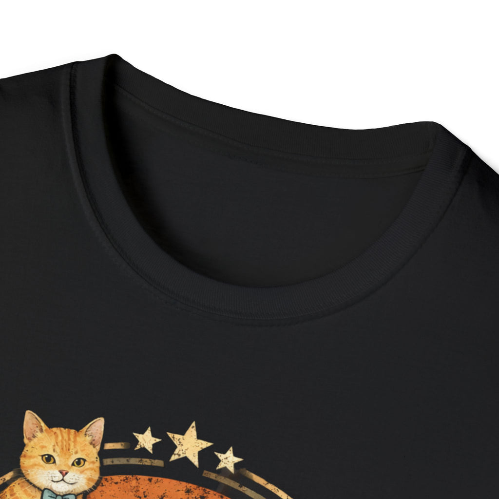 Cat Dad T-Shirt – Vintage Pet Lover Tee with Cats & ‘Cat Dad’ Graphic