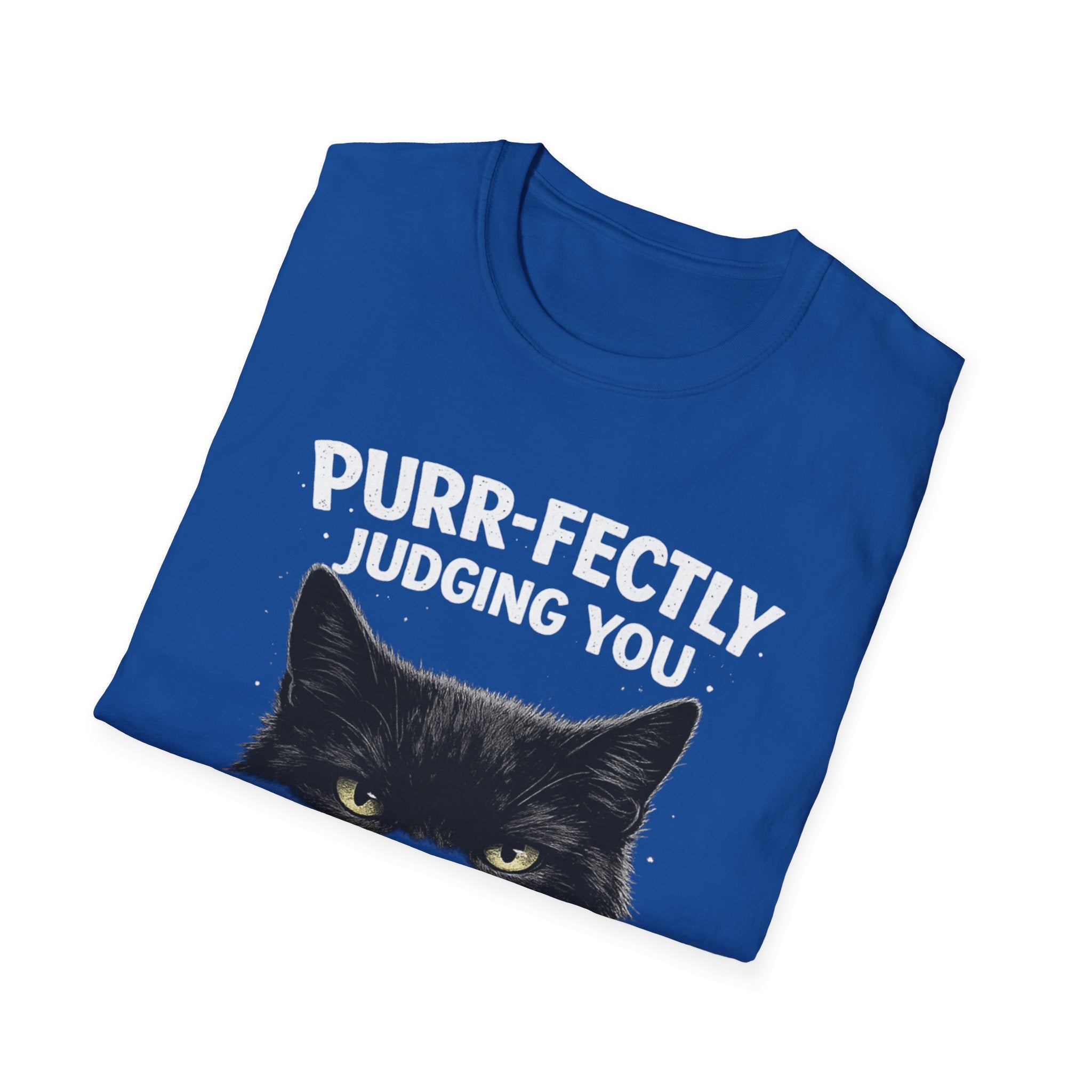 Purr-fectly Judging You Cat T-Shirt