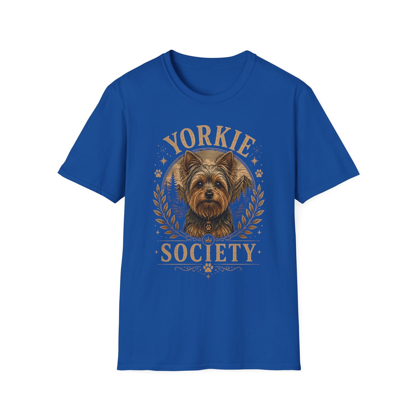 Yorkie Society T-Shirt — Vintage Yorkie Dog Lover Tee