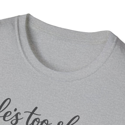 Pets T-Shirt — "Life's Too Short to Say No to Pets" Cute Paw Print Tee