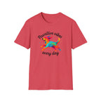 Colorful Running Dog T-Shirt