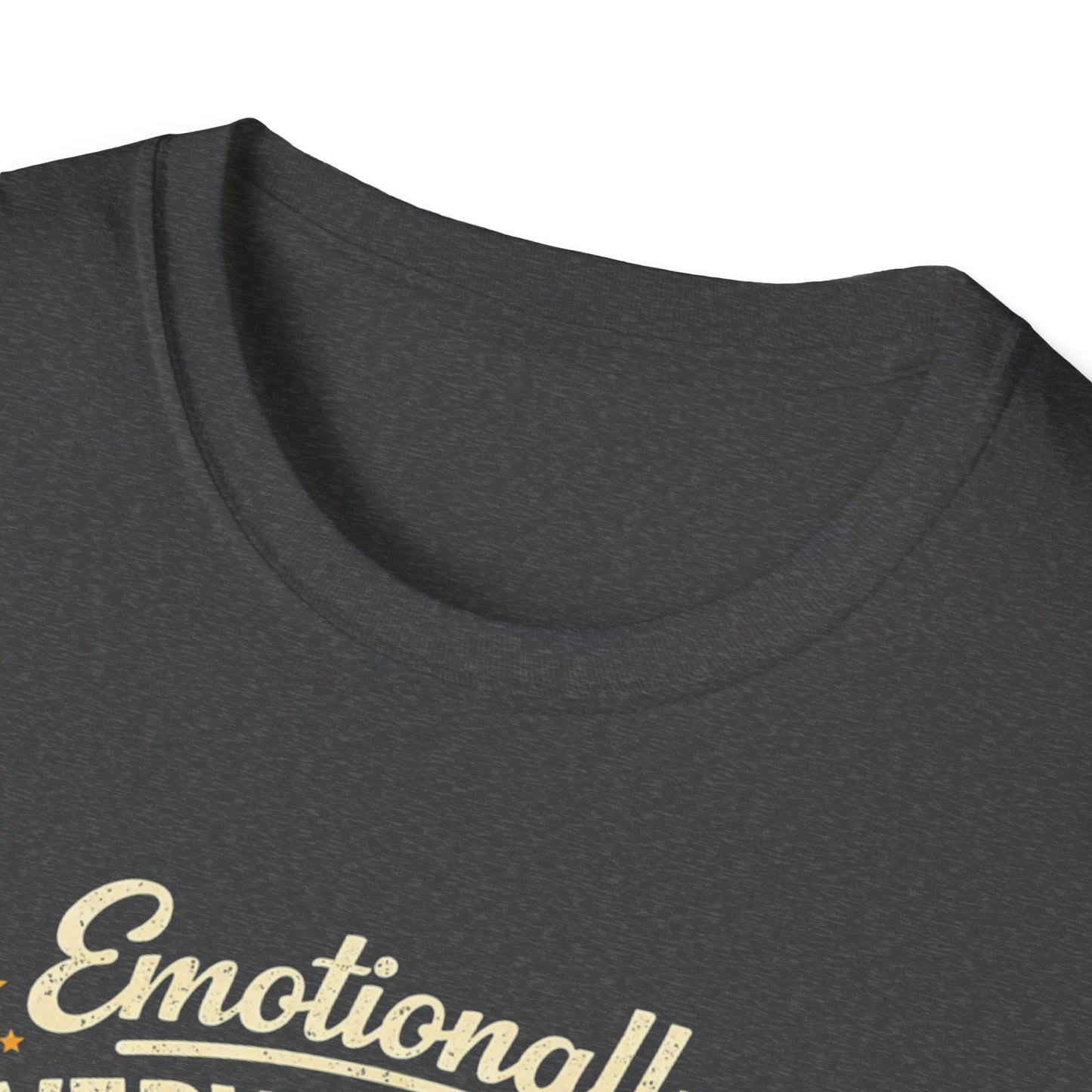 T-Shirt — "Emotionally Overwhelmed, Cat Still Wants Attention" Cute Vintage Cat Tee