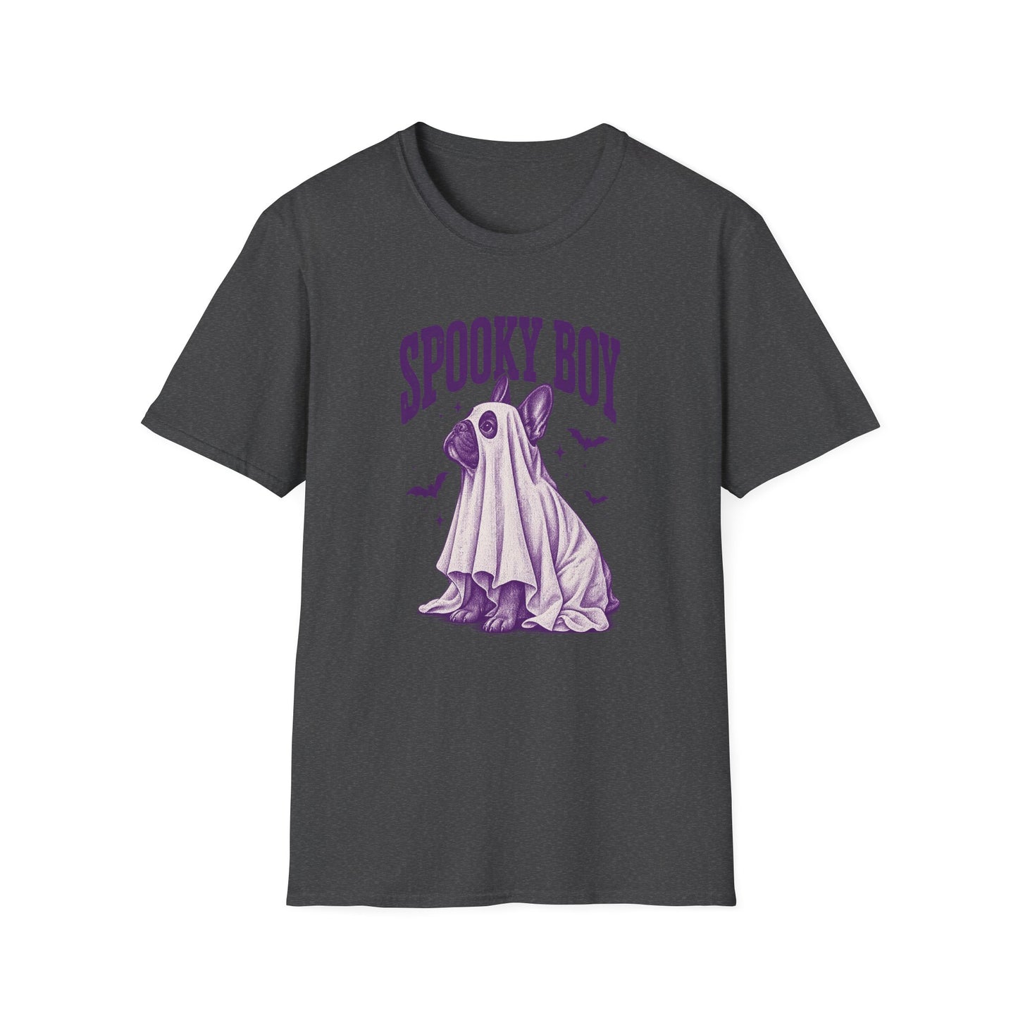 Spooky Boy T‑Shirt — Cute Ghost French Bulldog Halloween Tee