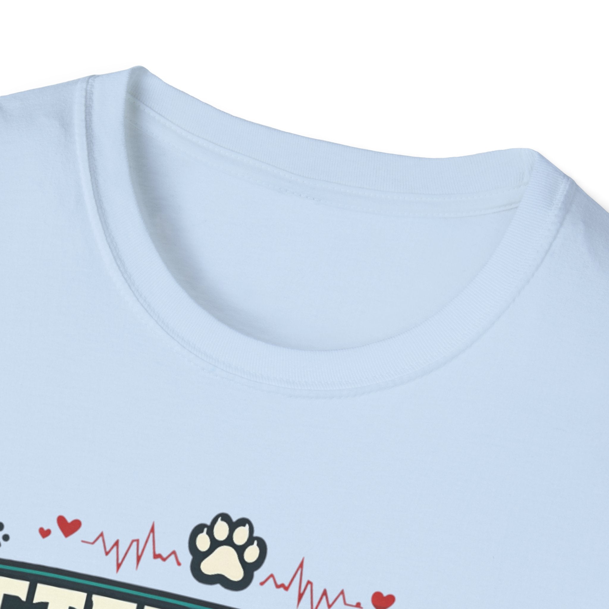 Veterinary Squad T-Shirt — Cute Paw Print Vet Team Tee