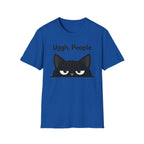 Uggh, People. Cat T-Shirt — Funny Grumpy Cat Graphic Tee for Cat Lovers