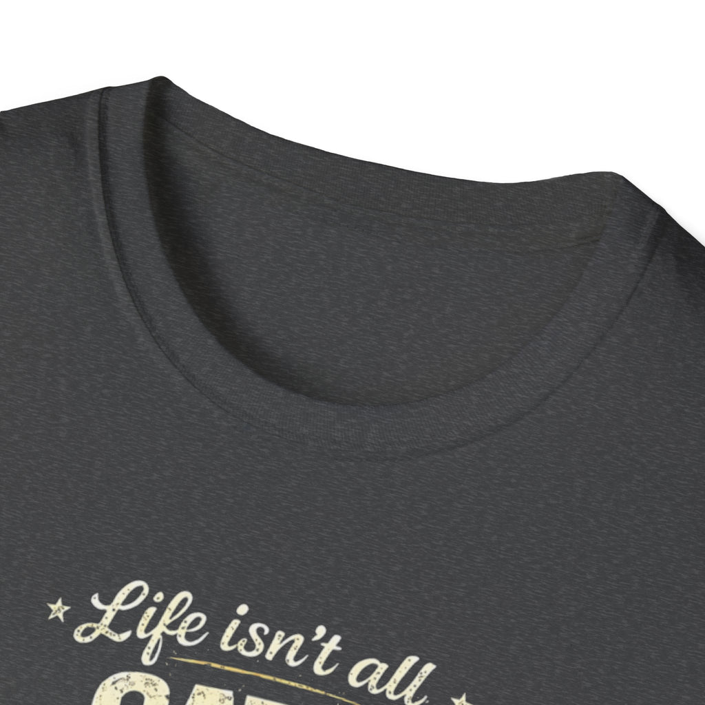 Cats and Yoga T-Shirt — "Life Isn’t All Cats and Yoga (But It Should Be)" Funny Cat Lover Tee