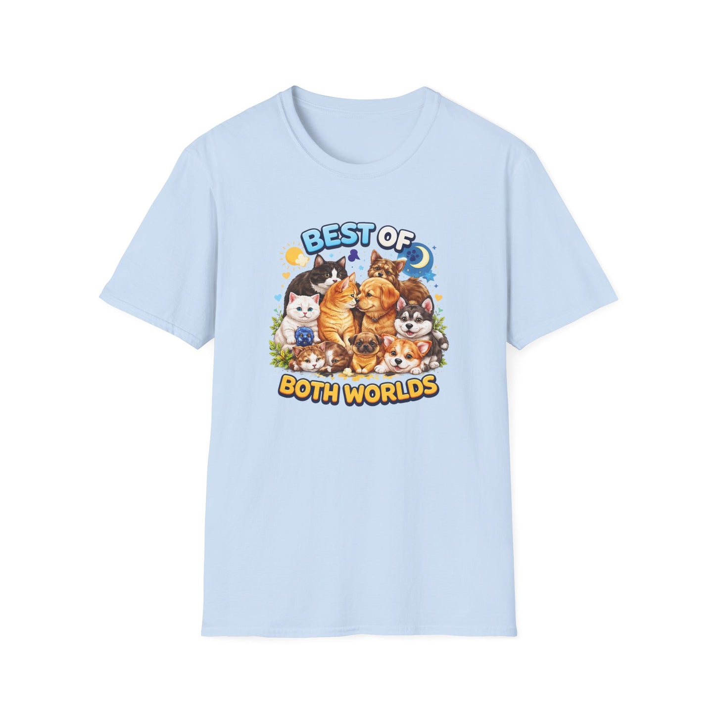 Best of Both Worlds Cats & Dogs T-Shirt