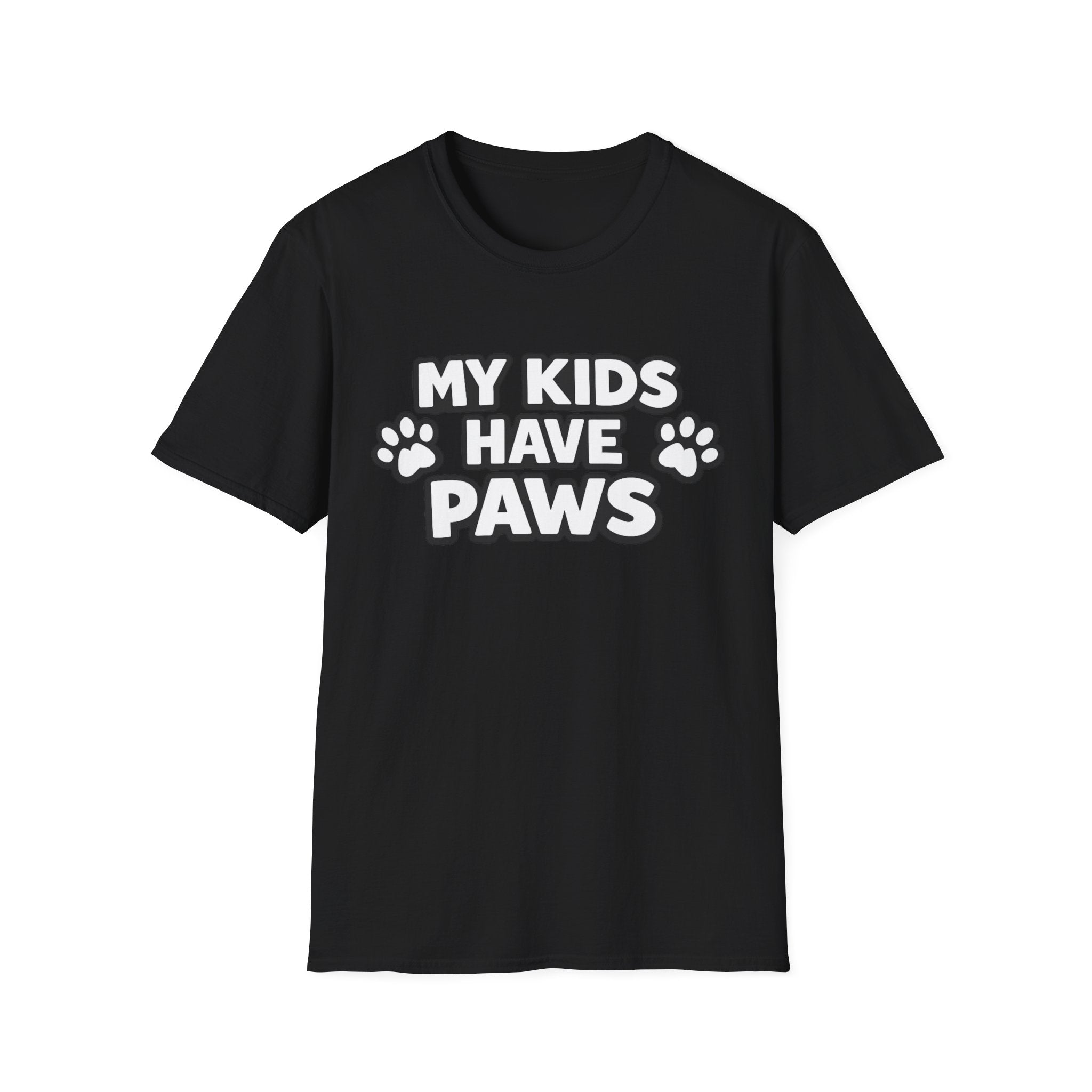 T-Shirt — "My Kids Have Paws" | Funny Pet Parent Tee