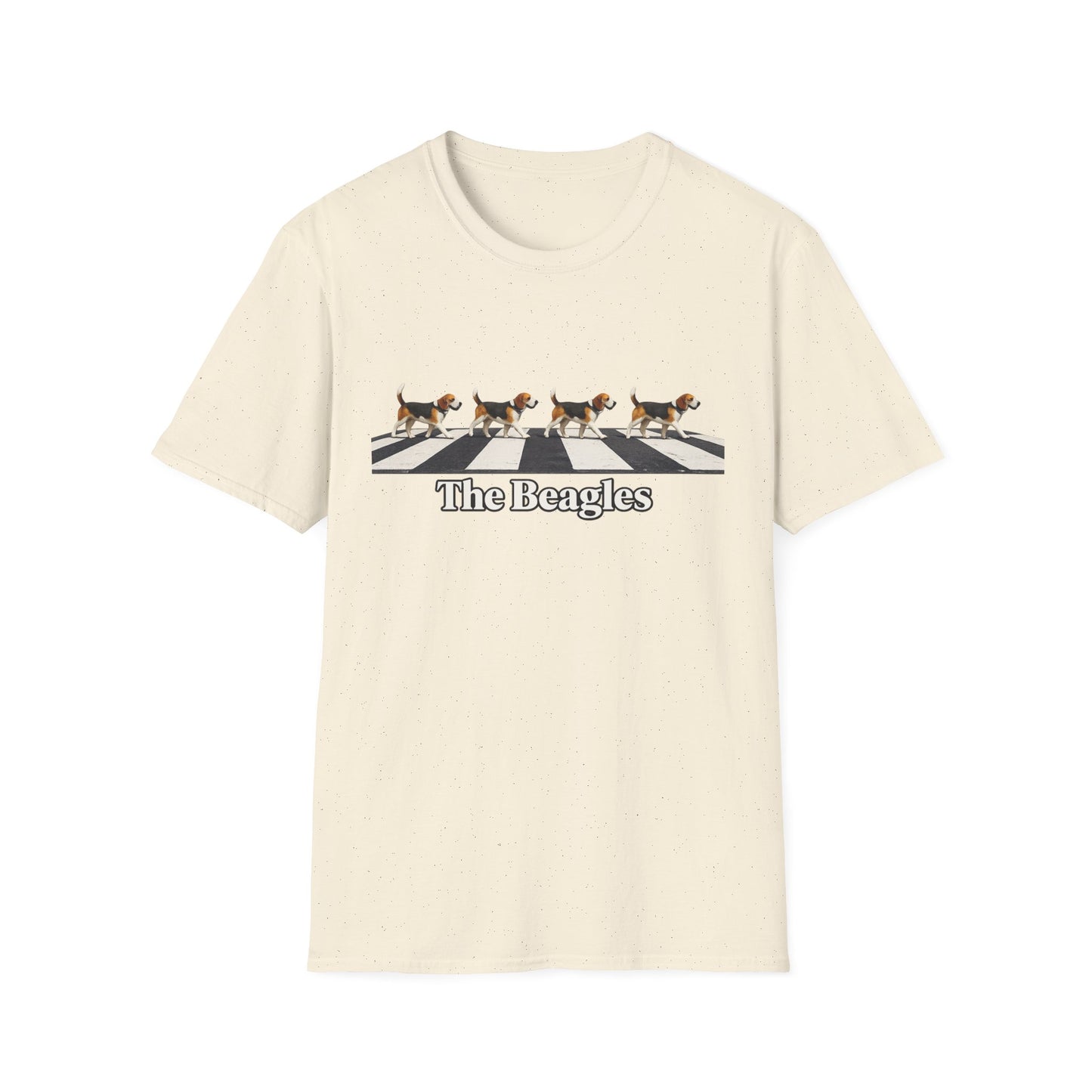 Beagles Crossing T-Shirt — "The Beagles" Abbey Road Style Dog Tee