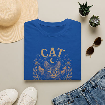 Cat Society T-Shirt — Vintage Cat Crest Graphic Tee