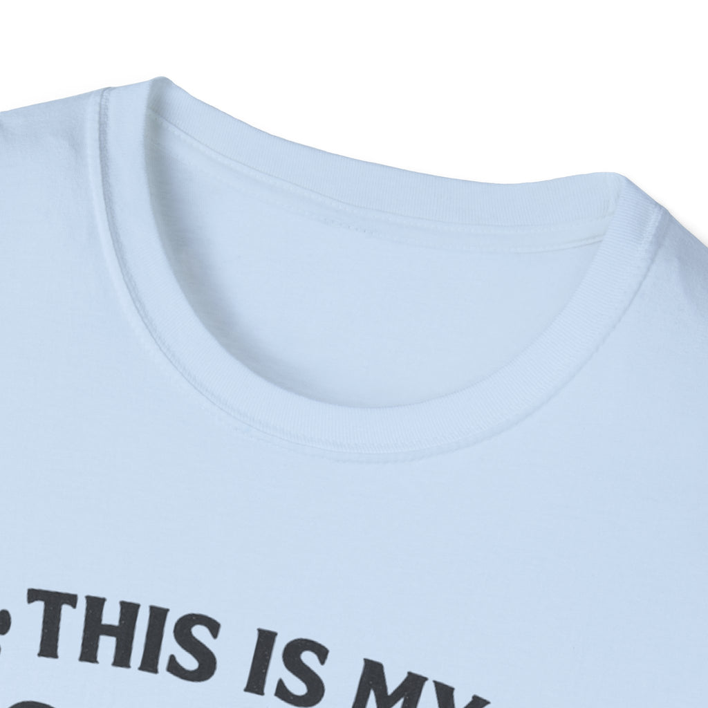 Dog Walking T-Shirt — "This Is My Dog Walking Shirt" Paw Print Tee