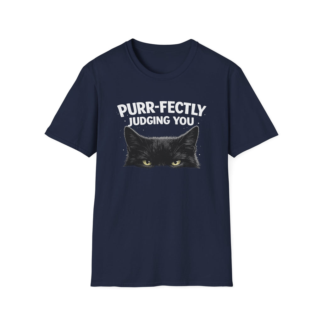 Purr-fectly Judging You Cat T-Shirt