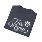 Fur Mama T-Shirt — Cute Paw Print Graphic Tee for Dog & Cat Lovers