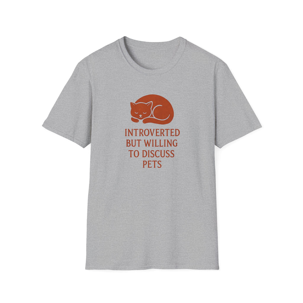Introverted Pet Talk T-Shirt