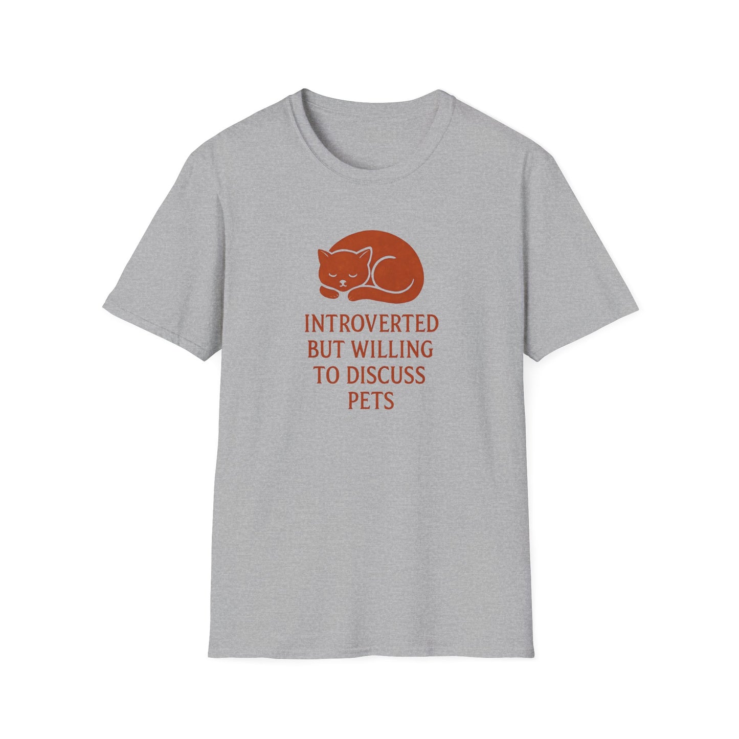 Introverted Pet Talk T-Shirt