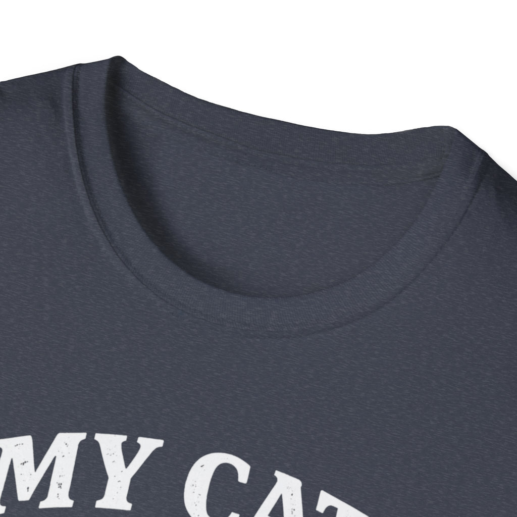 Cat Lover T-Shirt — "My Cat Understands Me Better Than People" Funny Pet Tee