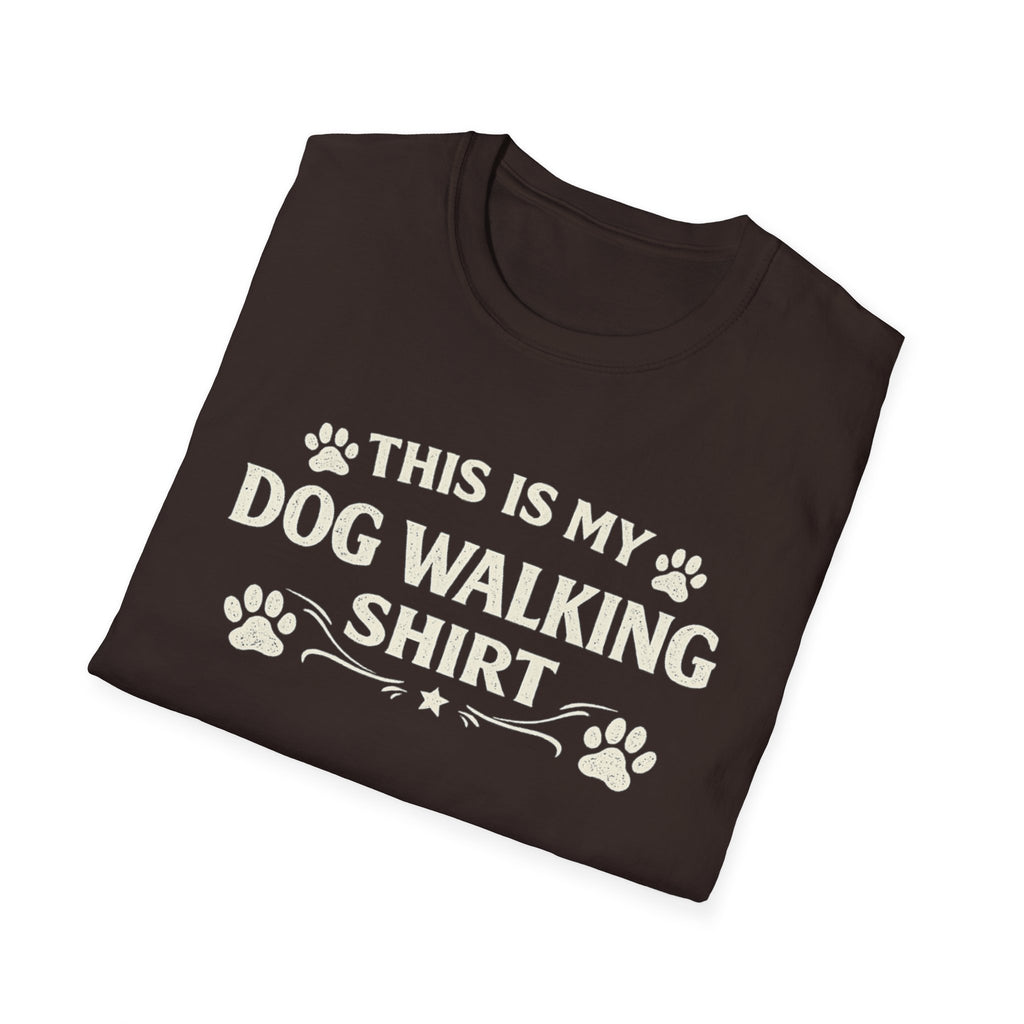 This Is My Dog Walking Shirt Paw Print Tee — Dog Walking T-Shirt