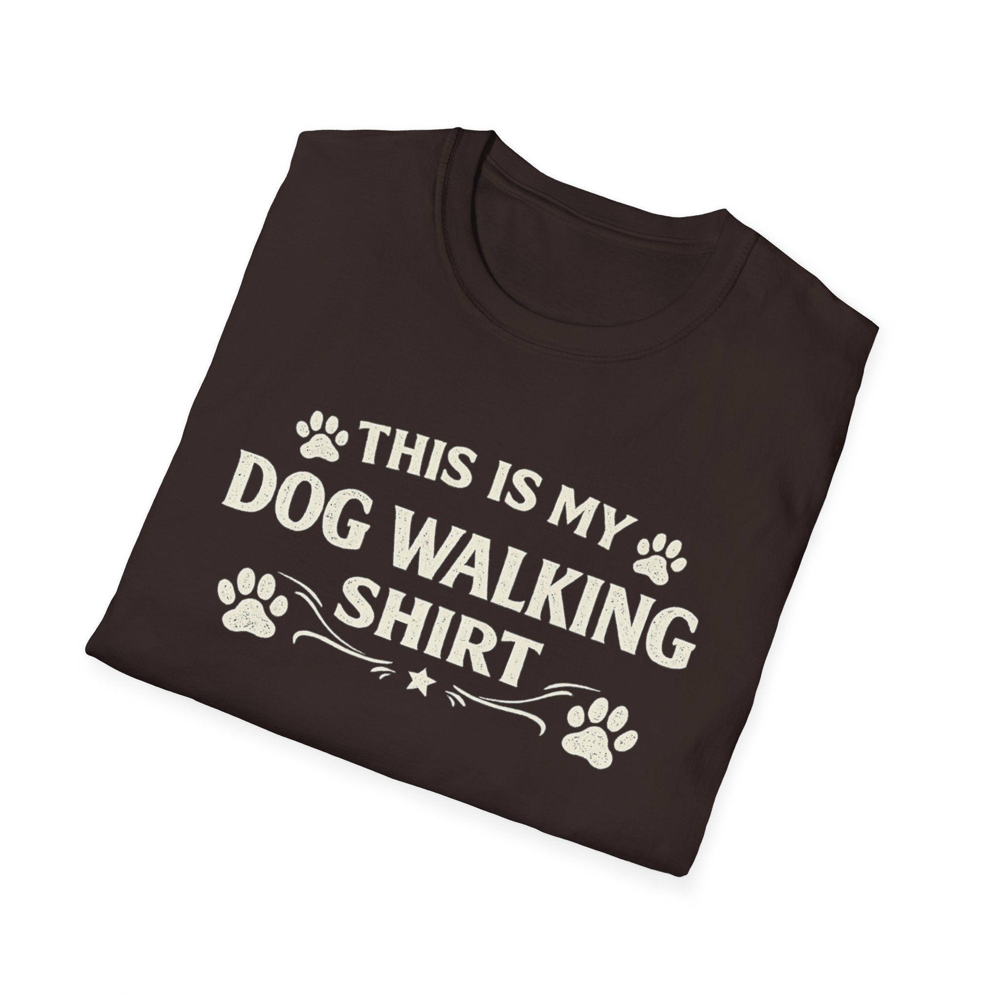 This Is My Dog Walking Shirt Paw Print Tee — Dog Walking T-Shirt