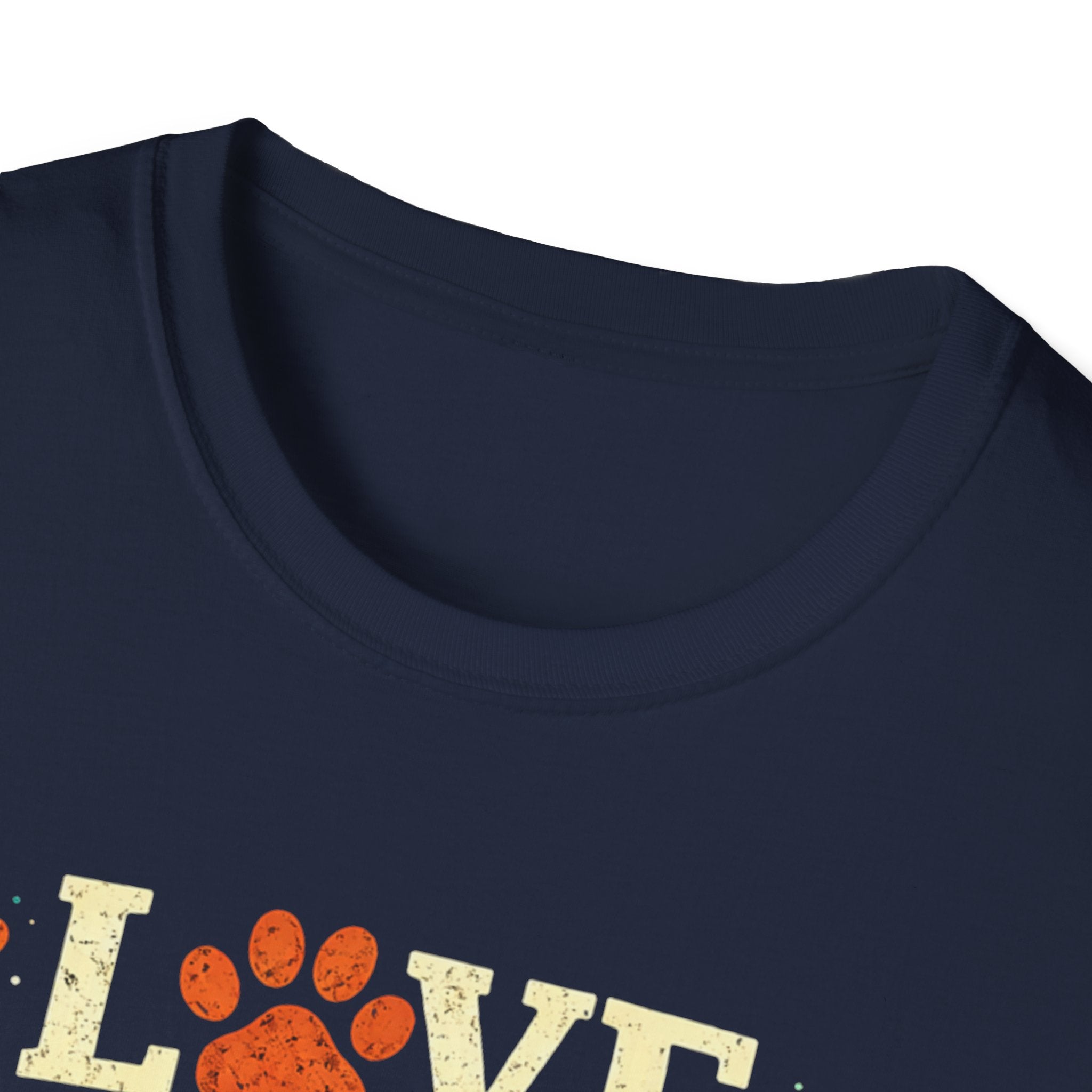 Love Is a Powerful Thing T-Shirt — Cute Paw Print Pet Lover Tee