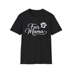 Fur Mama T-Shirt — Cute Paw Print Graphic Tee for Dog & Cat Lovers