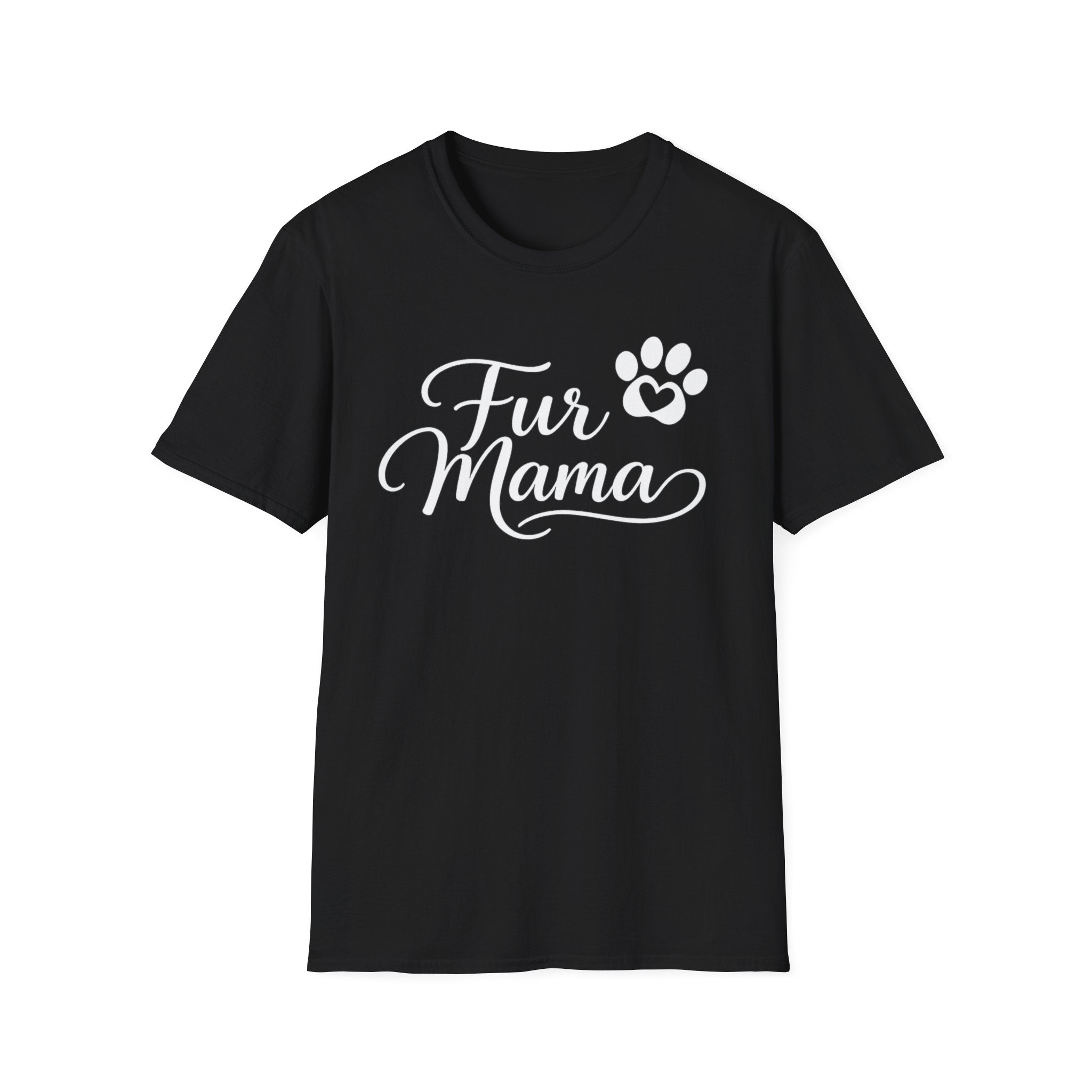 Fur Mama T-Shirt — Cute Paw Print Graphic Tee for Dog & Cat Lovers