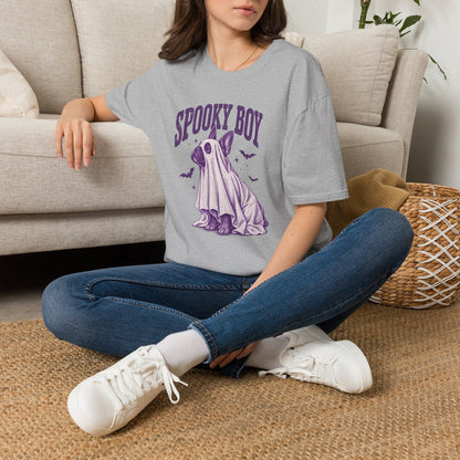 Spooky Boy T‑Shirt — Cute Ghost French Bulldog Halloween Tee