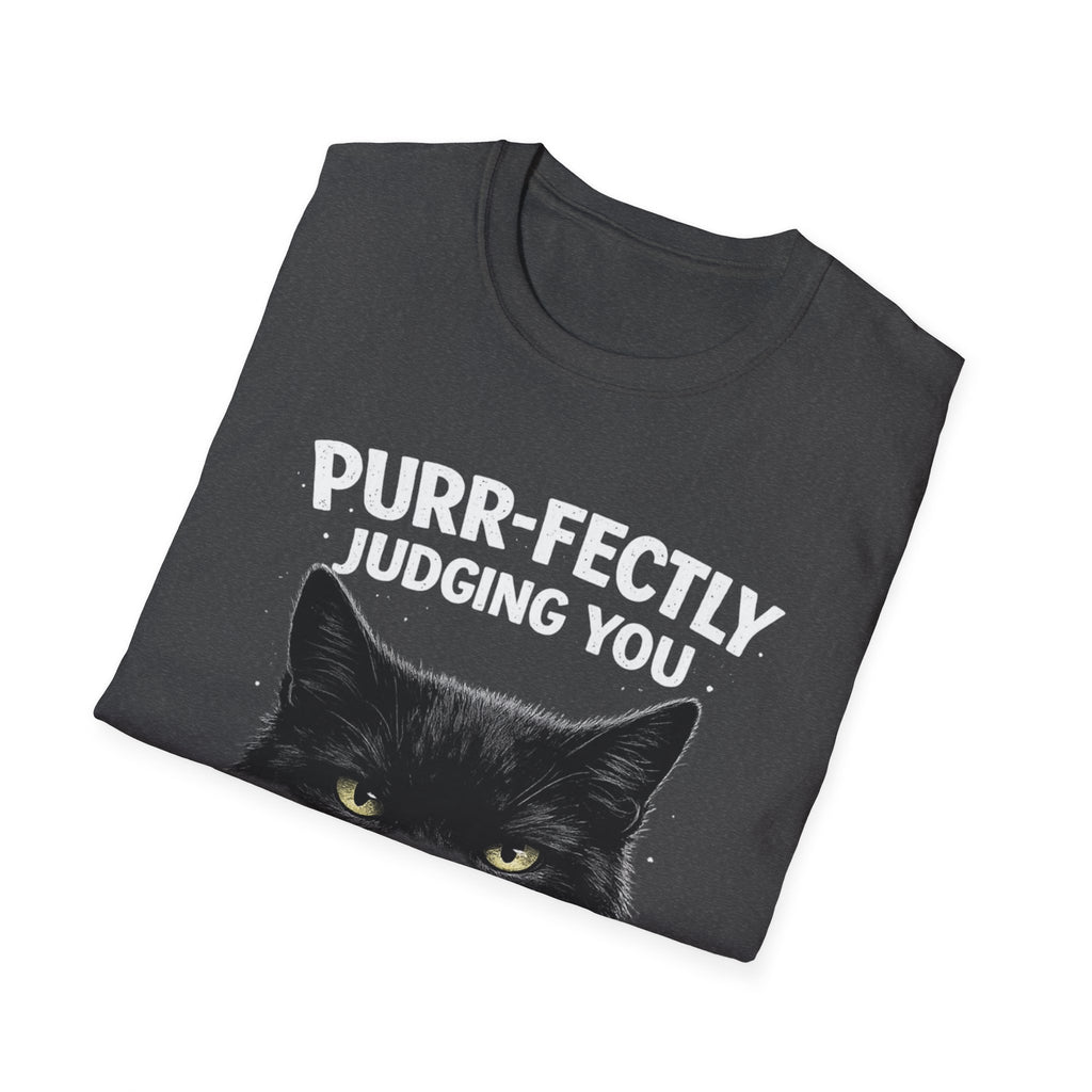 Purr-fectly Judging You Cat T-Shirt
