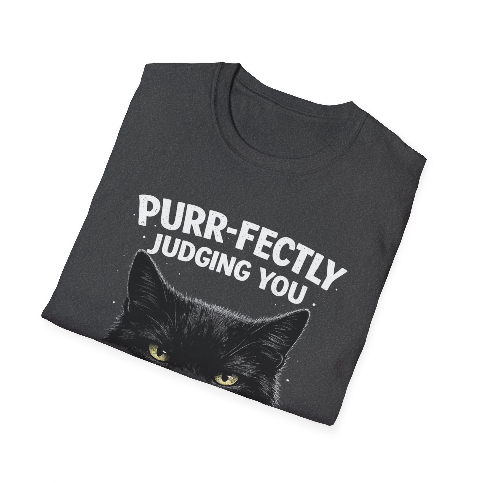 Purr-fectly Judging You Cat T-Shirt