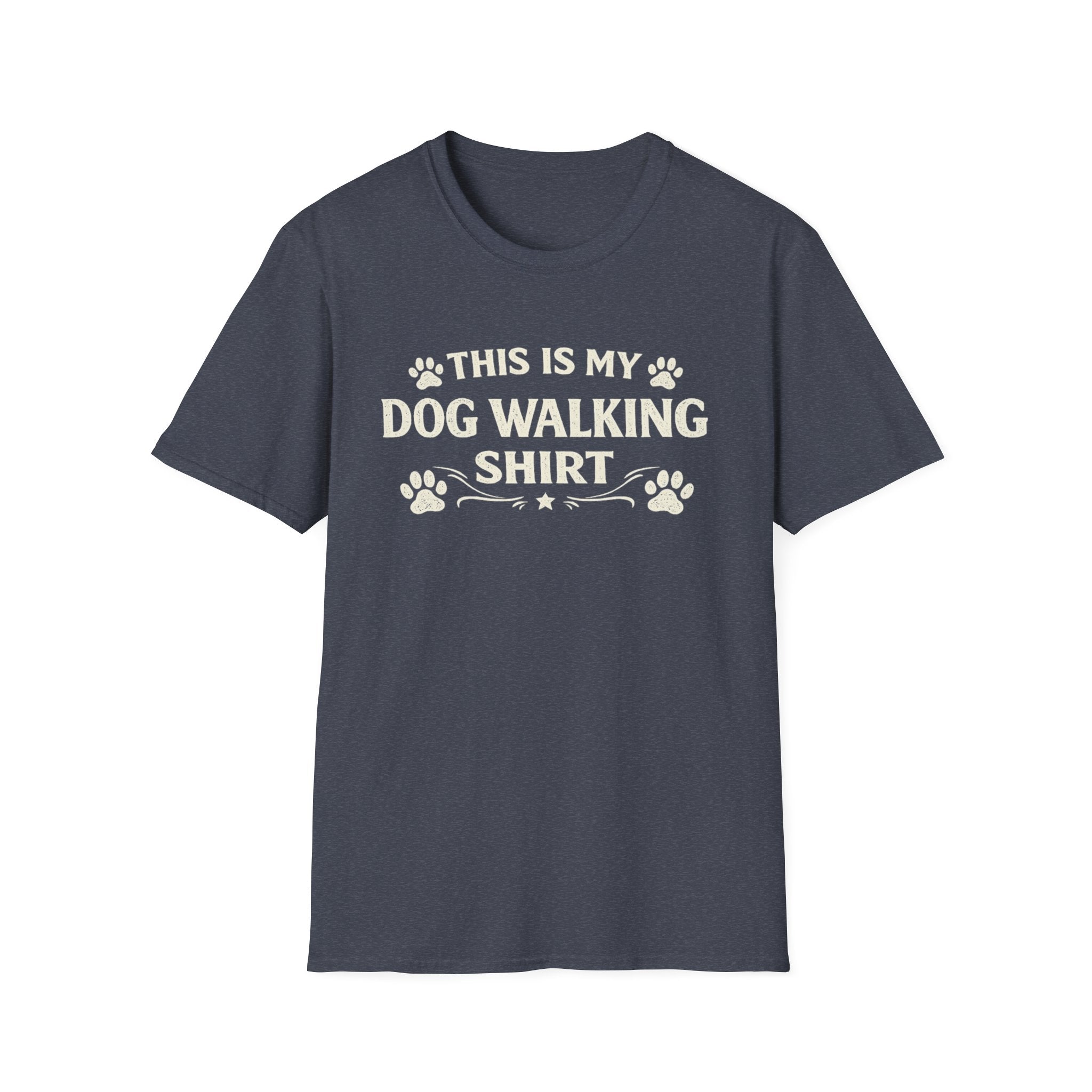 This Is My Dog Walking Shirt Paw Print Tee — Dog Walking T-Shirt