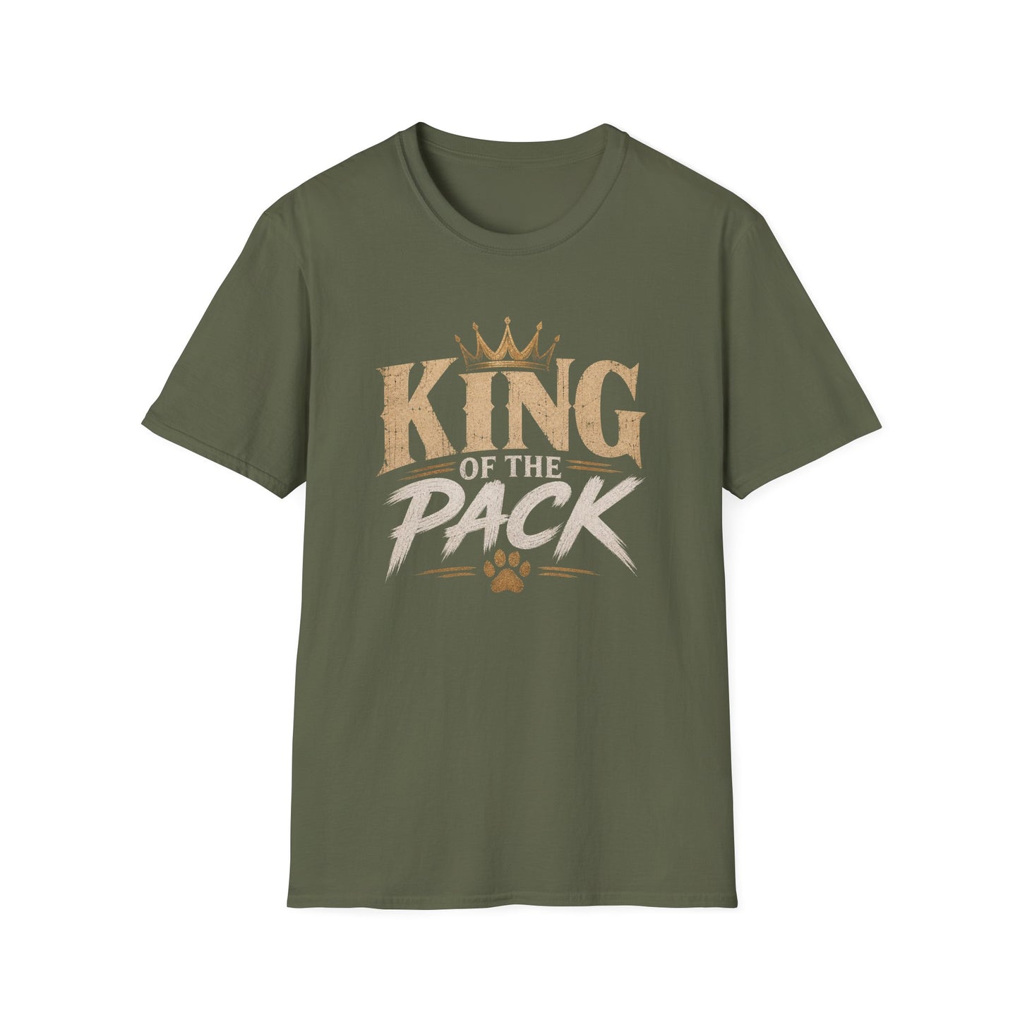 King of the Pack T‑Shirt — Crowned Leader Graphic Tee